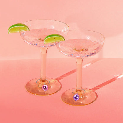 Disco Drink Charms