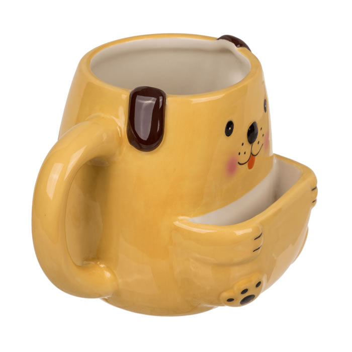 Cookie Cuddler Dolomite Dog Mug