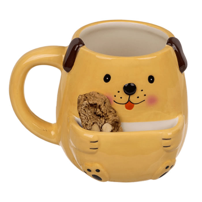 Cookie Cuddler Dolomite Dog Mug