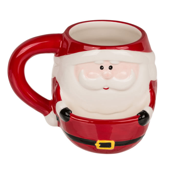 Cookie Cuddler Dolomite Santa Mug