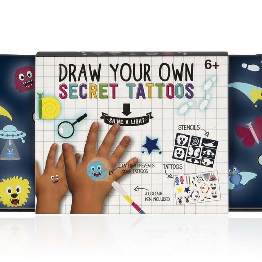 Draw Your Own Secret Tattoo Kit
