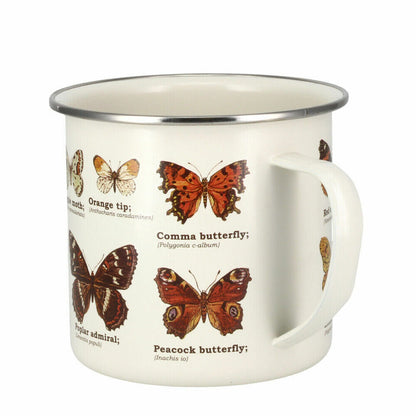 Butterfly Ecology Enamel Mug