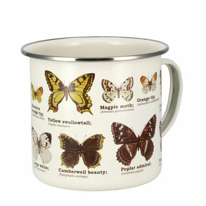 Butterfly Ecology Enamel Mug