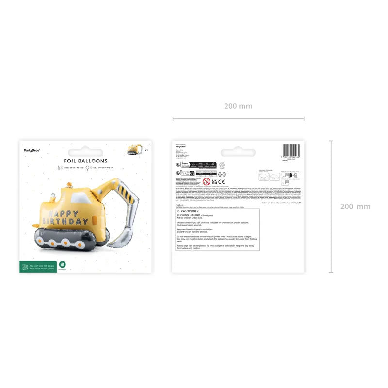 Standing Excavator Balloon