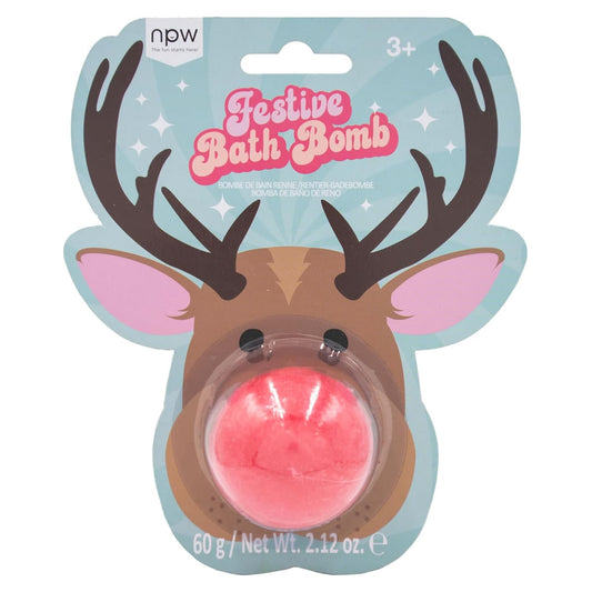 Festive Reindeer Bath Bomb