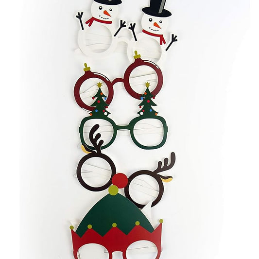 Festive Christmas Glasses