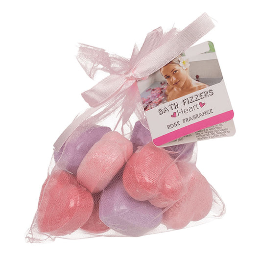 Heart-Shaped Bath Fizzer Set