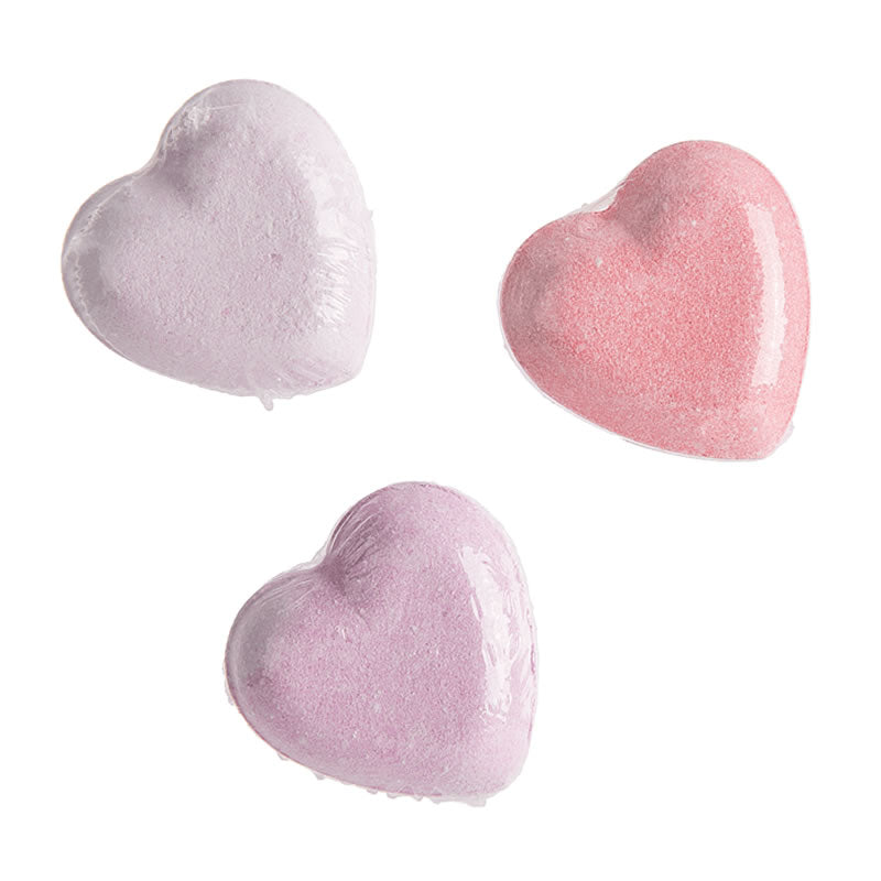 Heart-Shaped Bath Fizzer Set