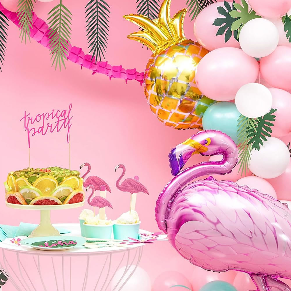 Pink Flamingo Foil Balloon