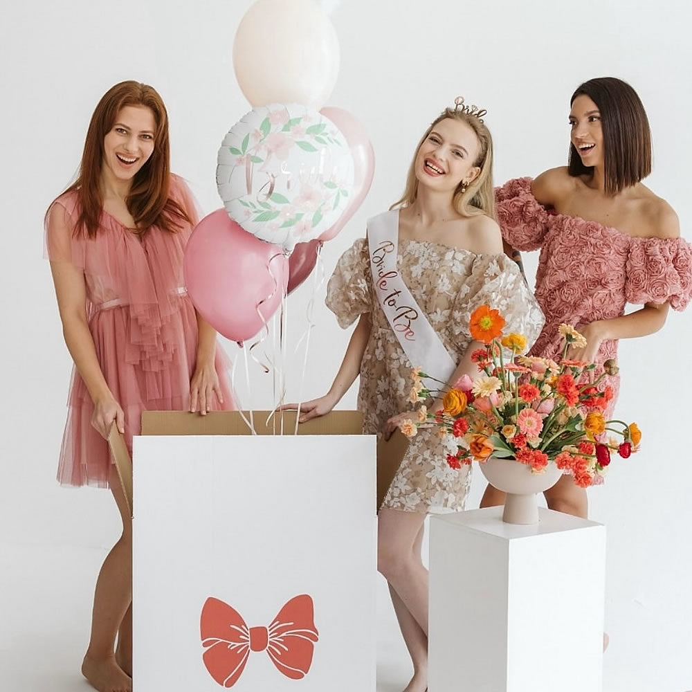 Floral Bride Balloon
