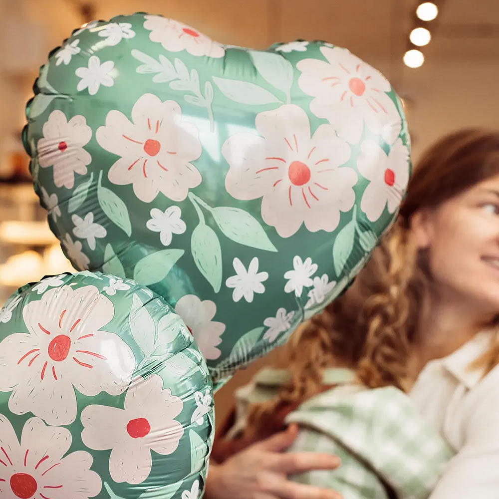 Floral Heart Balloon