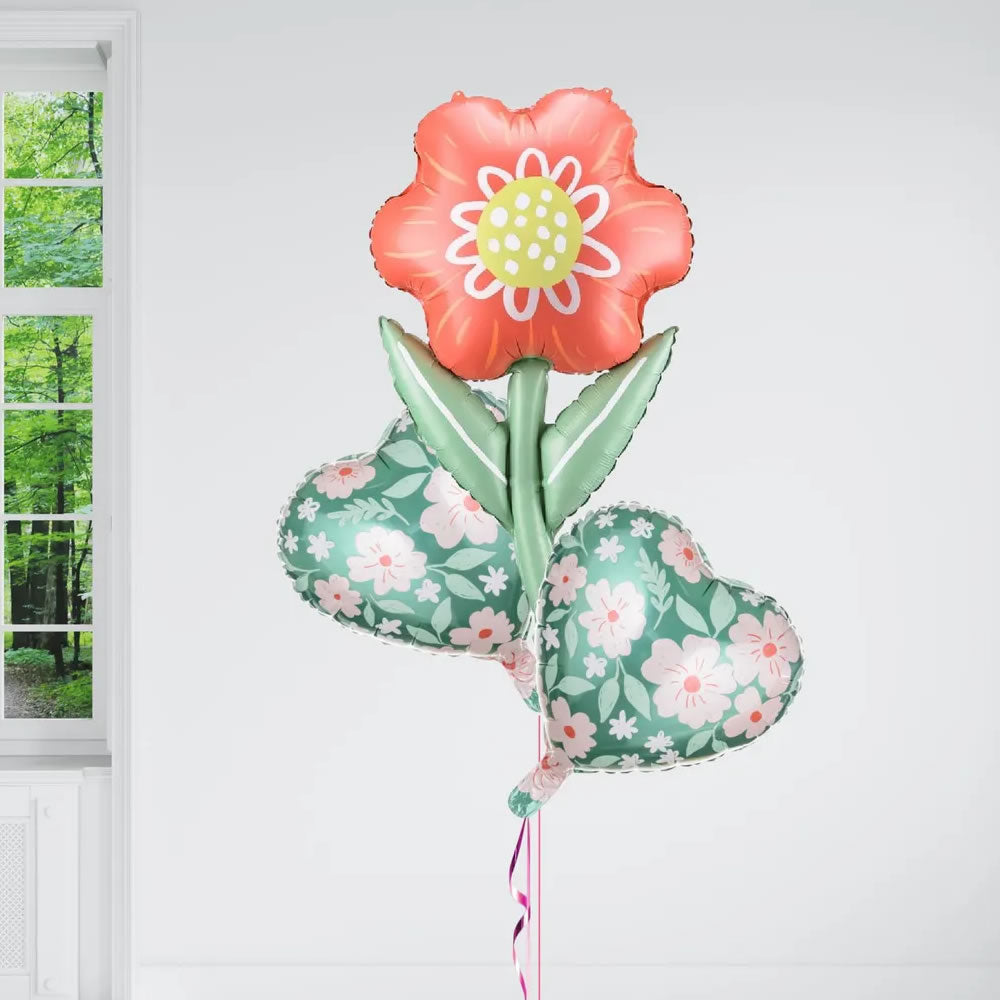 Floral Heart Balloon