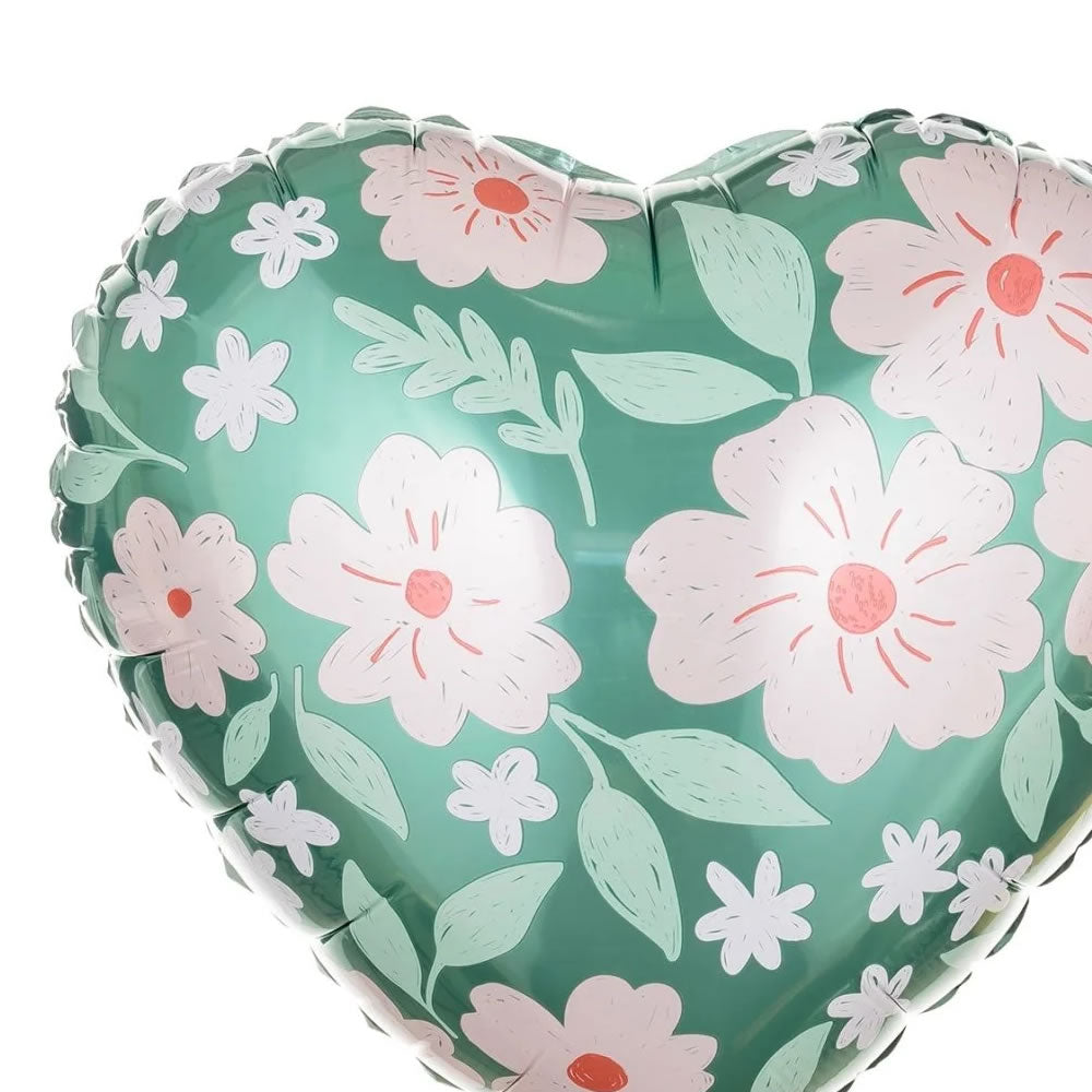 Floral Heart Balloon