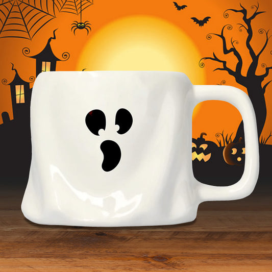 Ghost Shaped Ceramic Mug