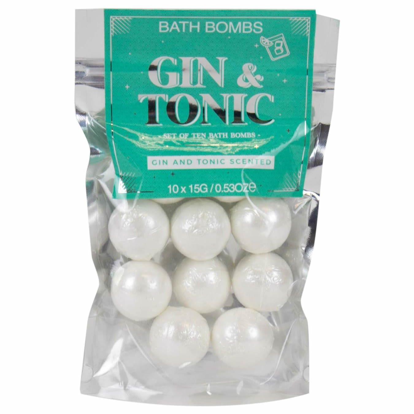 Gin and Tonic Bath Bombs