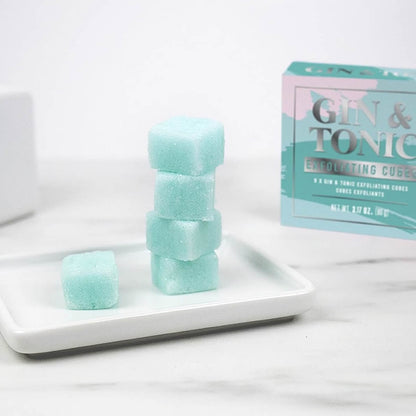 Gin and Tonic Exfoliating Cubes