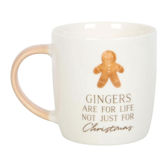 Gingers Are For Life Christmas Mug