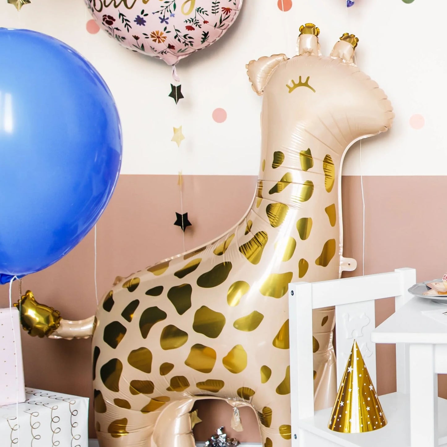 Large Giraffe Foil Balloon