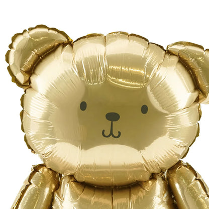 Gold Bear Balloon