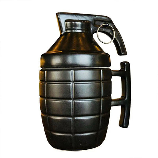 Hand Grenade Designed Ceramic Mug