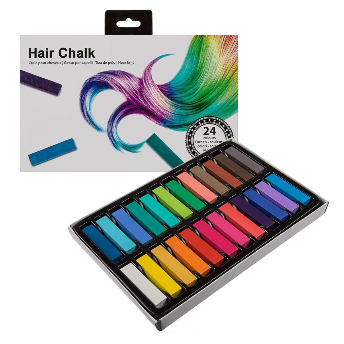 Hair Chalk - 24 Colours