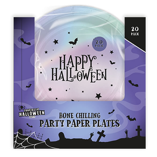 Holographic Paper Plates