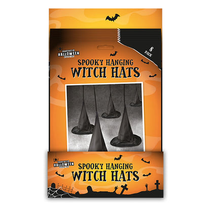 Spooky Hanging Witch Hats