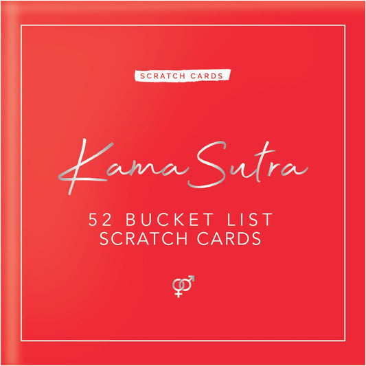 Kama Sutra Bucket List Scratch Cards