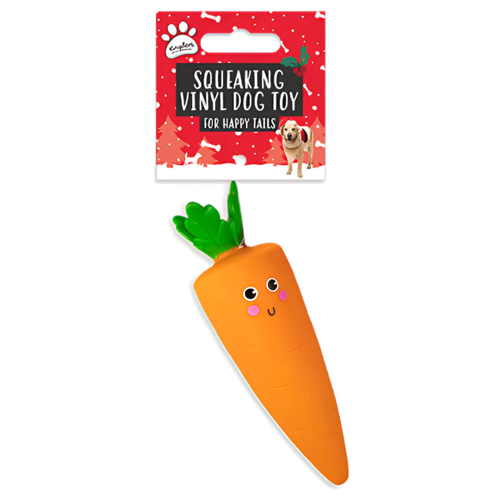 Large Squeaking Christmas Carrot