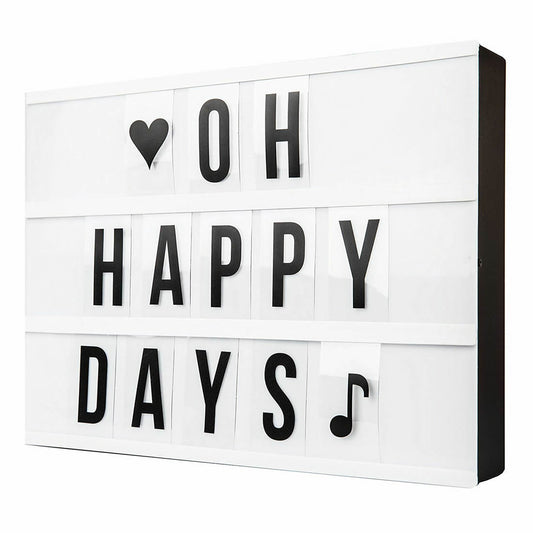 LED Light Box Message Board