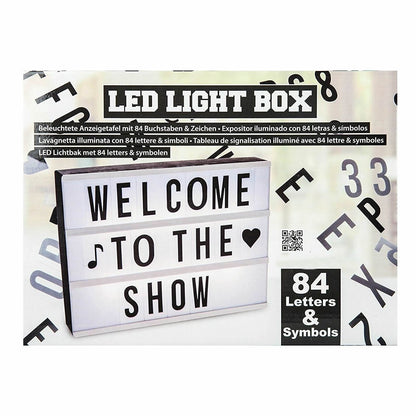 LED Light Box Message Board