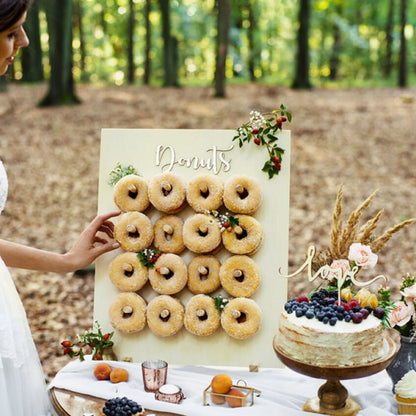 Love Wooden Cake Topper