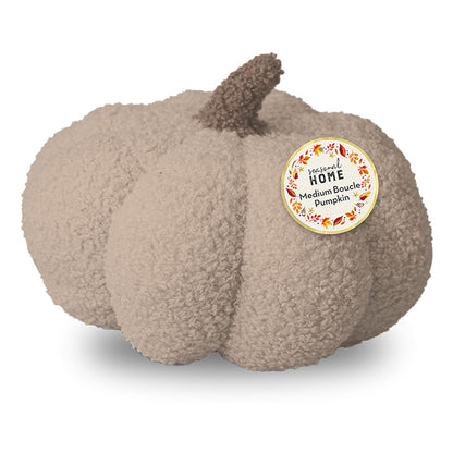 Medium Boucle Pumpkin Cushion