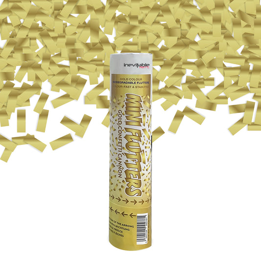 25cm Confetti Cannon - Gold