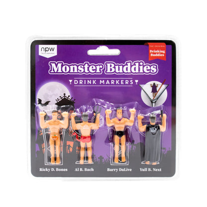 Monster Buddies Drink Markers