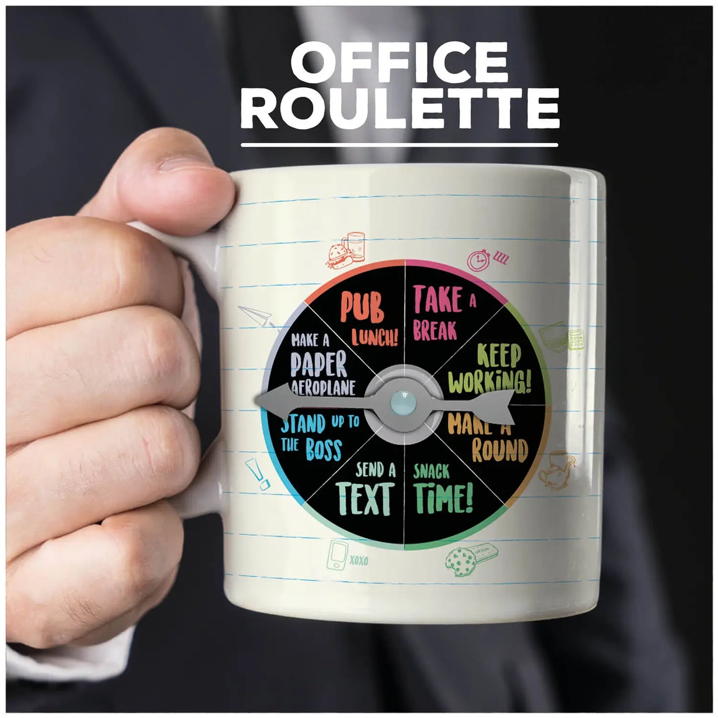 Office Roulette Decision Mug