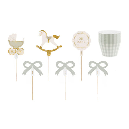 'Oh Baby' Shower Cupcake Decorating Set