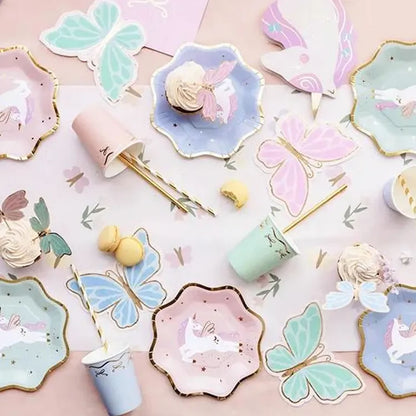 Pastel Butterfly Napkins
