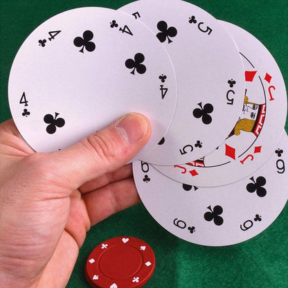 Poker Chip Playing Cards