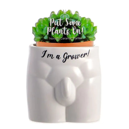 I'm A Grower Plant Pot