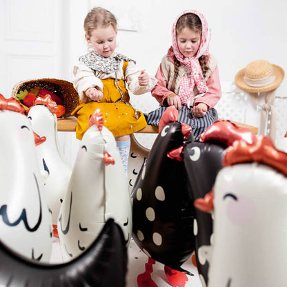 Standing Hen Foil Balloon