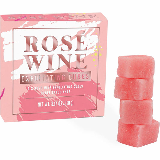 Rosé Wine Exfoliating Cubes
