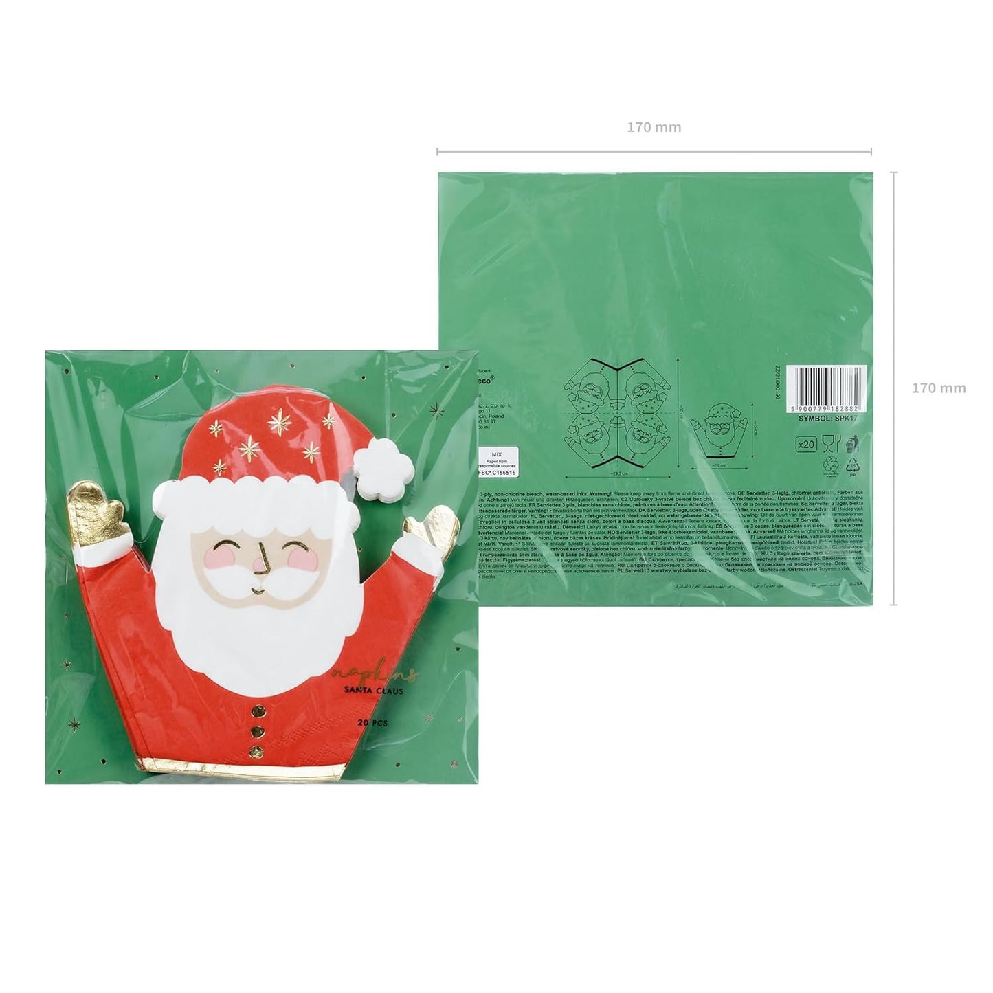 Santa Claus Napkins