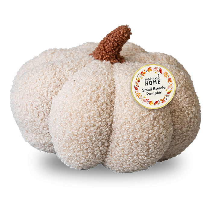 Small Boucle Pumpkin Cushion