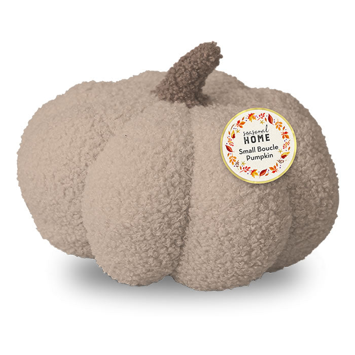 Small Boucle Pumpkin Cushion