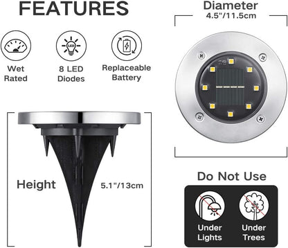 Solar Pathway LED Light