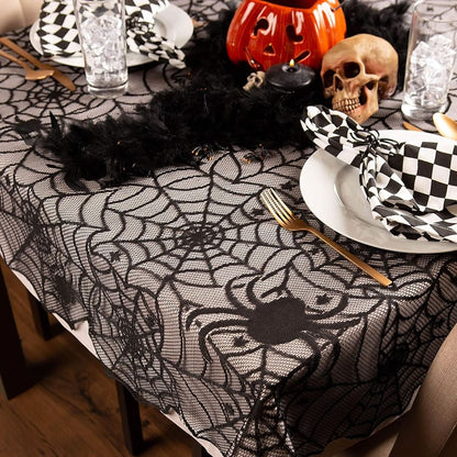 Spider Web Tablecloth