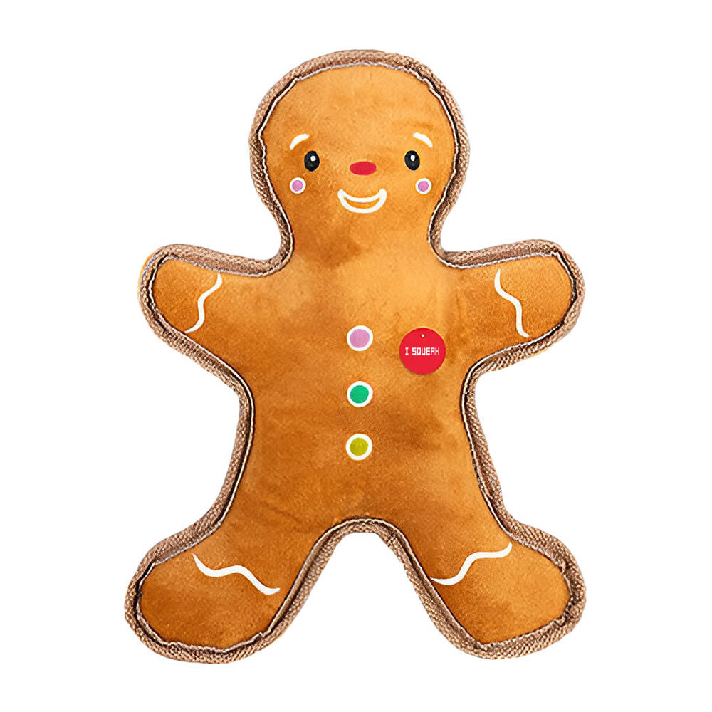 Gingerbread Man Squeaky Toy