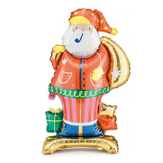 Standing Santa Foil Balloon