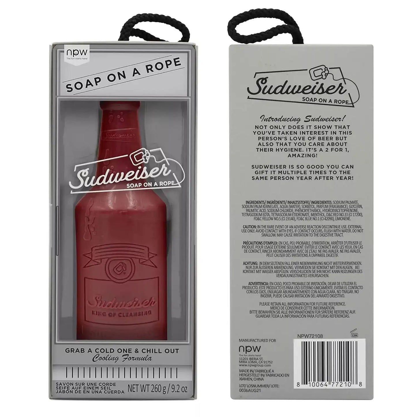 Sudweiser Soap On A Rope